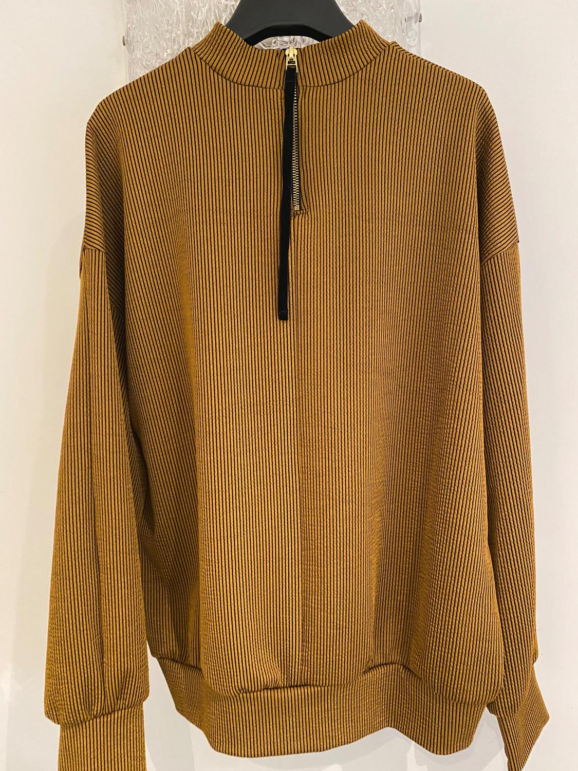 STRIPED JACQUARD SWEATSHIRT - Image 7