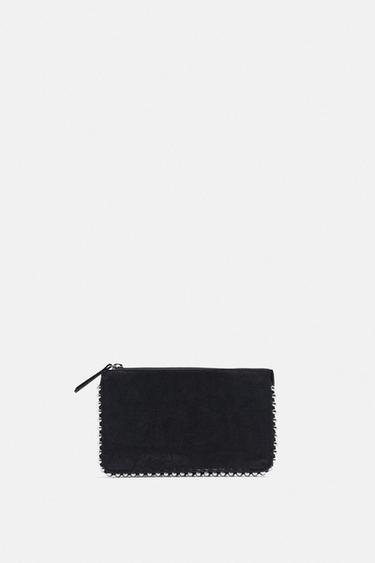 STUDDED CROSSBODY PURSE - Black by Zara - Image 1