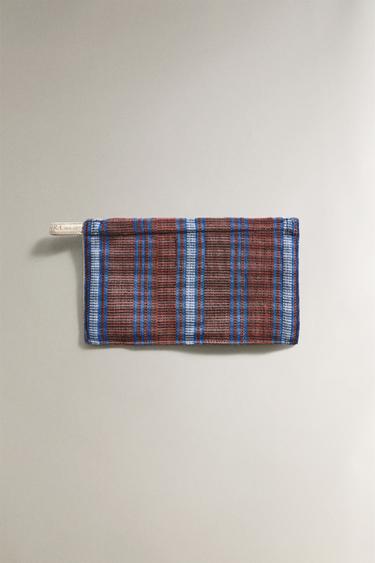 TROUSSE DE TOILETTE COTON X TENSIRA - Bordeaux de Zara - Image 3