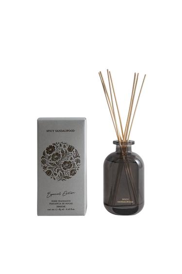(185 ML) SPICY SANDALWOOD REED DIFFUSERS - Grey marl by Zara