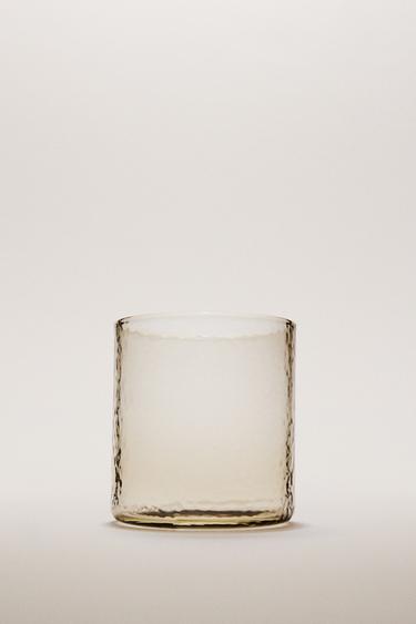 VERRE EN VERRE RECYCLABLE MARTELÉ - Caramel de Zara - Image 5