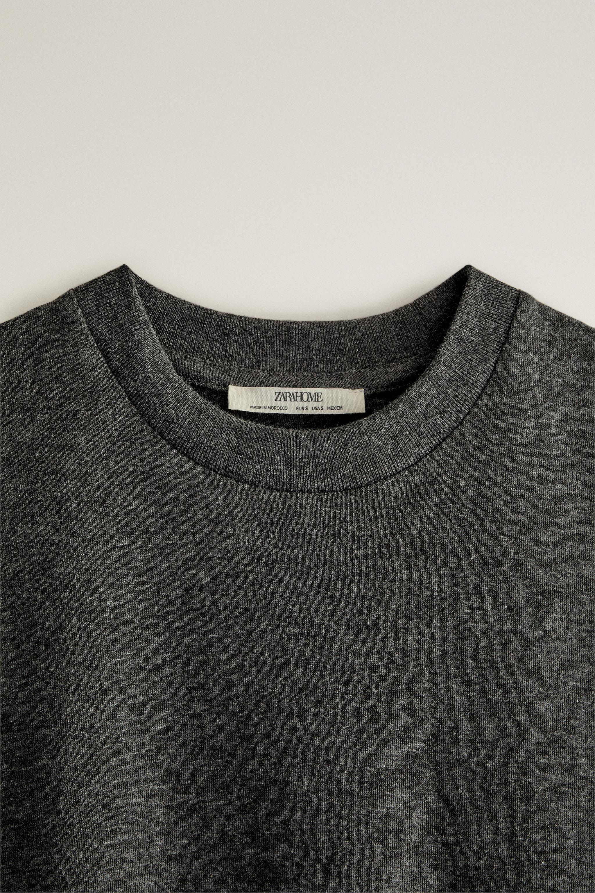 T-SHIRT COTON MANCHES COURTES