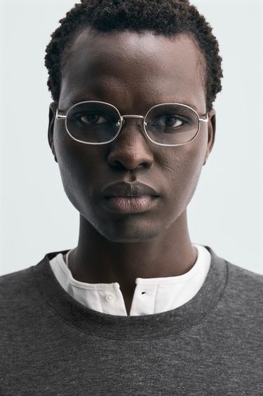 RELAXED FIT TEXTURED T-SHIRT - Grey marl by Zara - Image 4