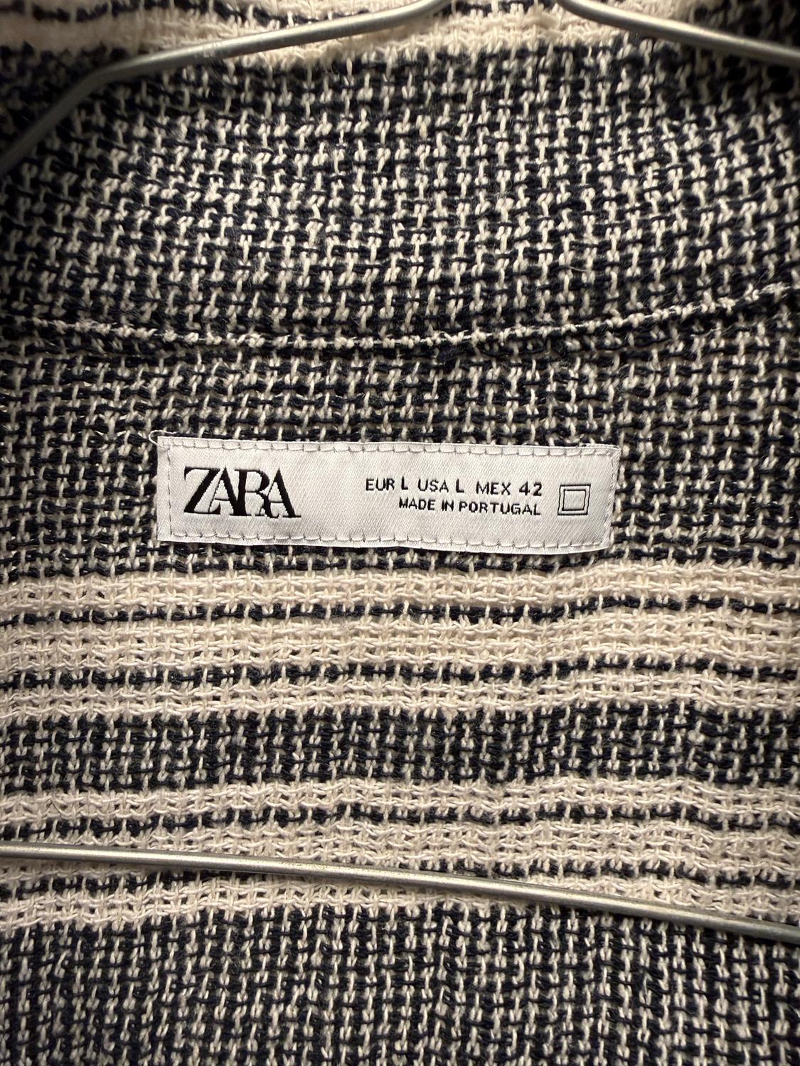 TEXTURED STRIPED SHIRT - Image 3