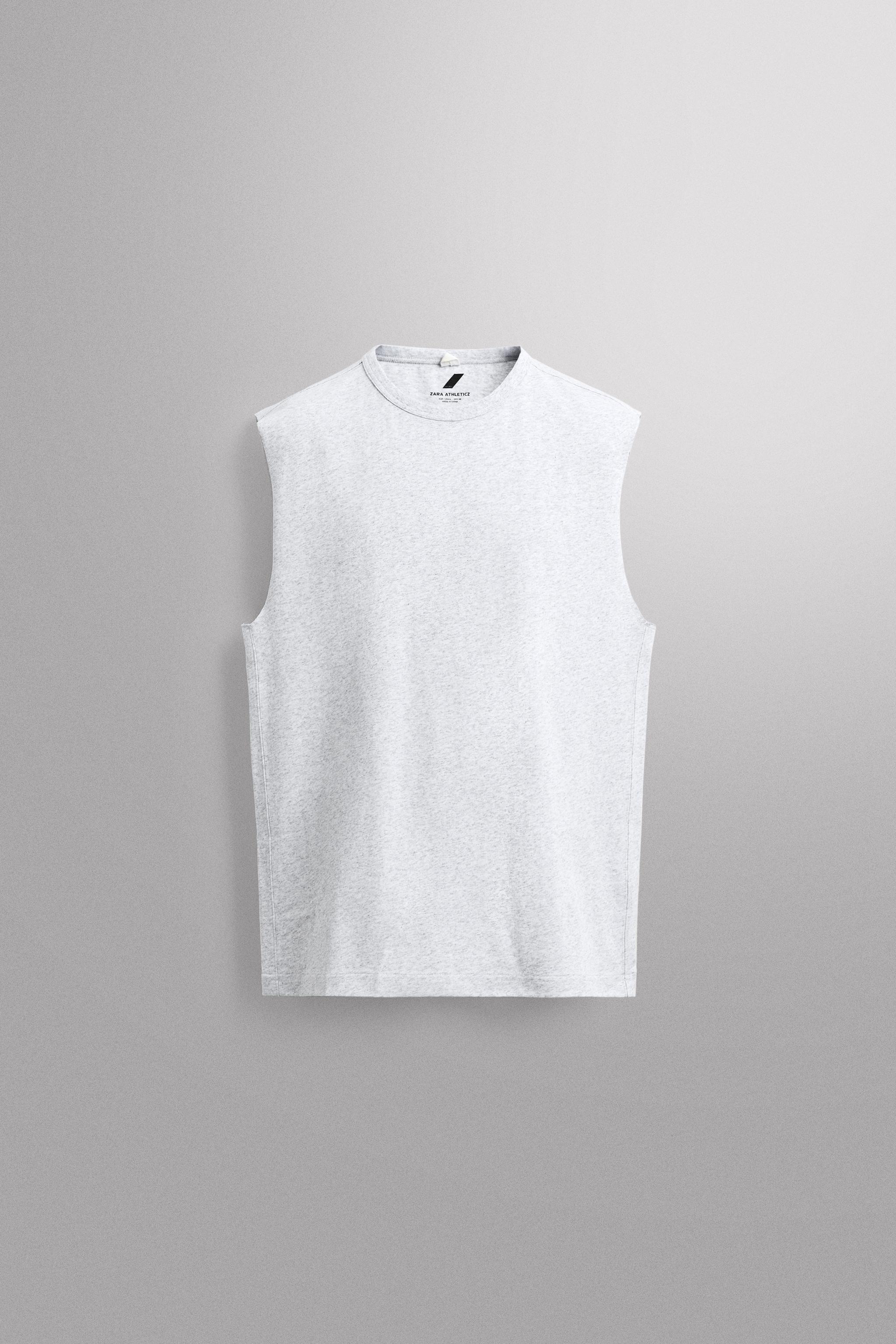 HEAVYWEIGHT TANK TOP — Gray marl