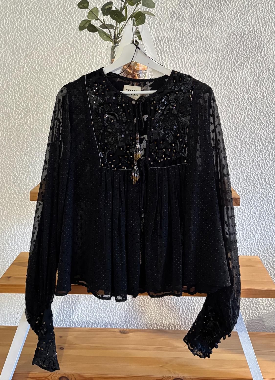 PLUMETIS JACKET WITH SEQUINS - Image 2