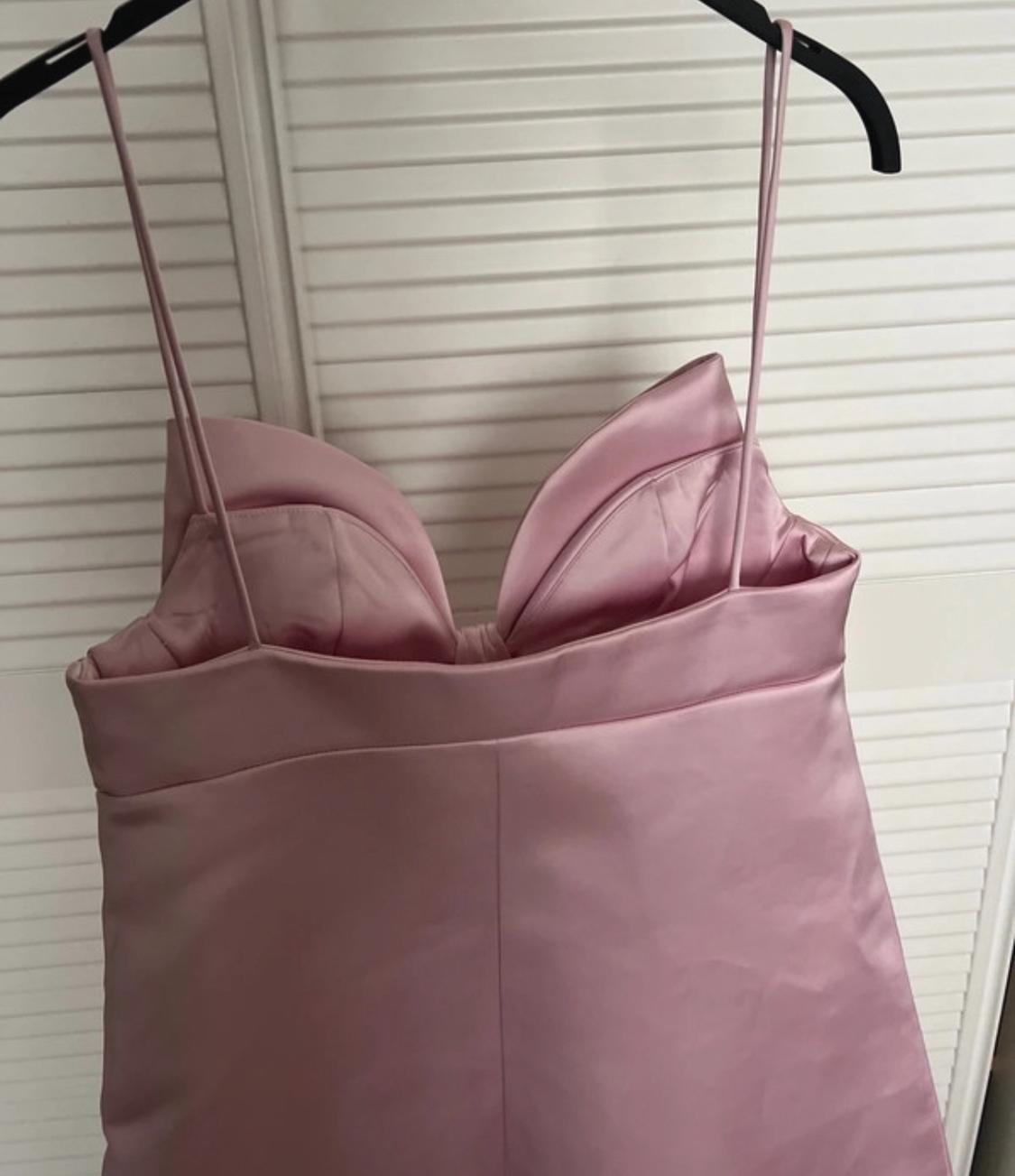 VESTIDO ZARA ROSA LAZO HARRY LAMBERT DISNEY M - Image 8