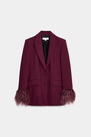 BLAZER PIUME POLSINO - Nero di Zara - Immagine 0