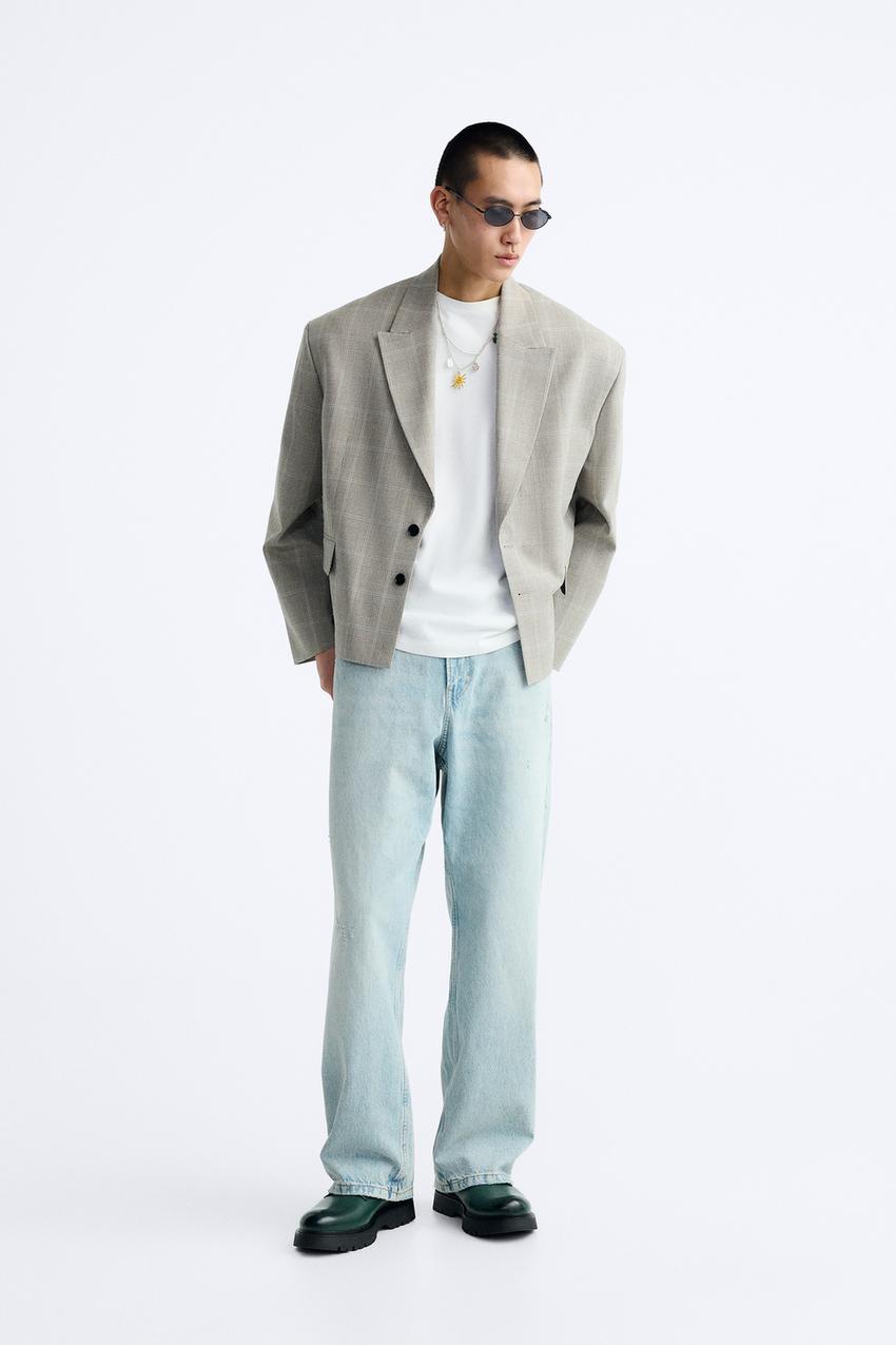 BAGGY FIT デニムパンツ - ライトブルー | ZARA Japan / 日本