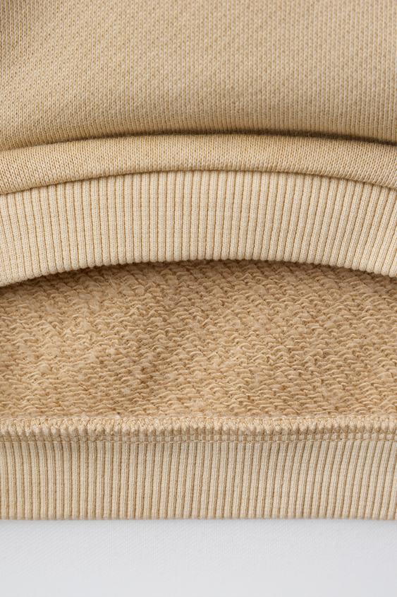 ENSEMBLE SWEAT POLO ET PANTALON DE JOGGING - Beige clair de Zara - Image 3