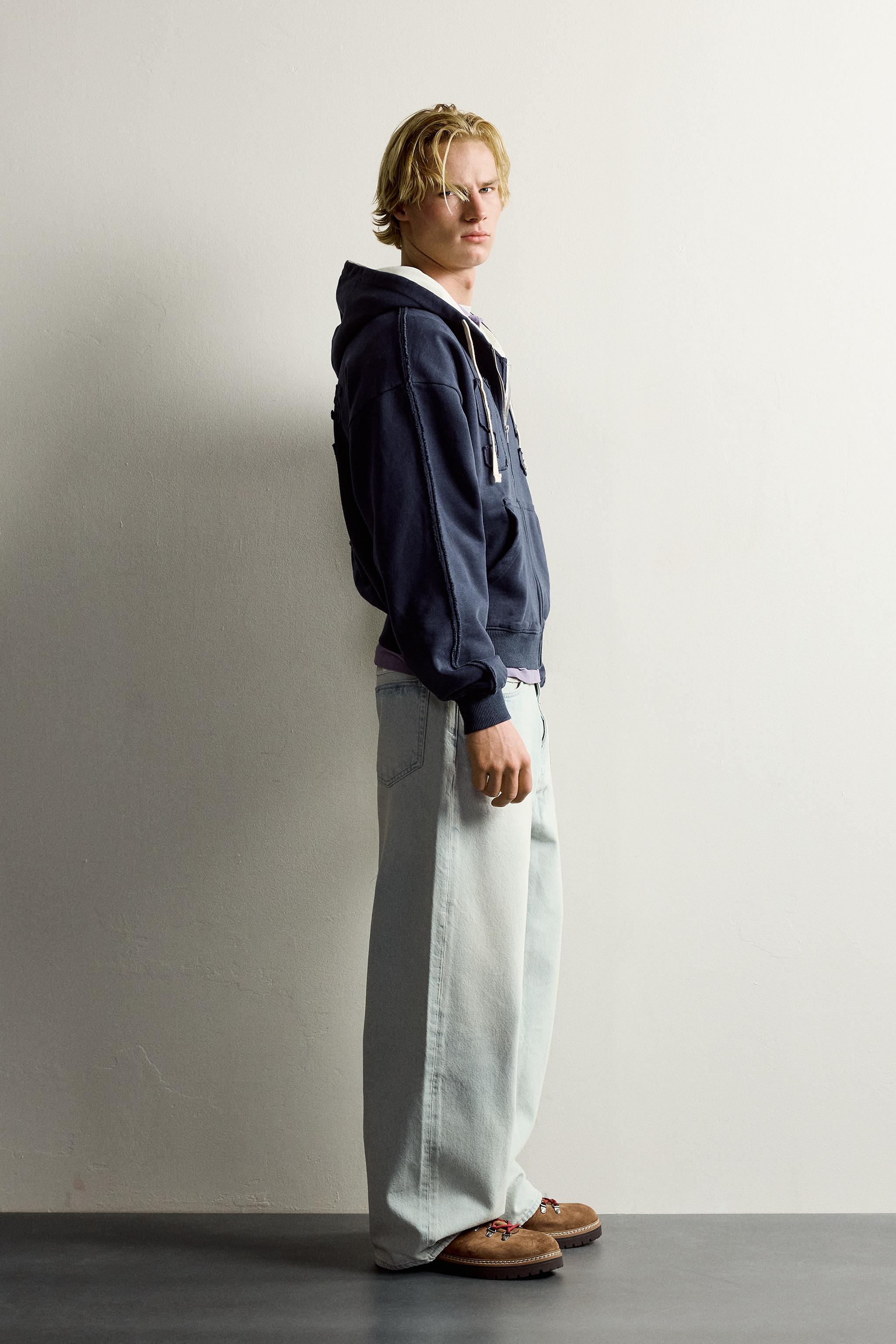 SWEAT RELAXED FIT CONTRASTE PIÈCES
