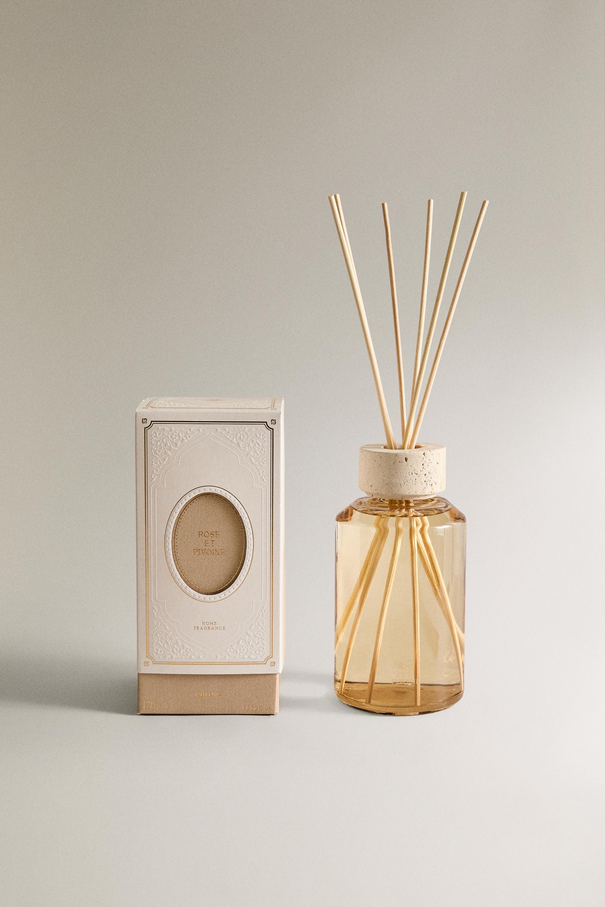 (670 ML) ROSE ET PIVOINE REED DIFFUSER — Pink / White