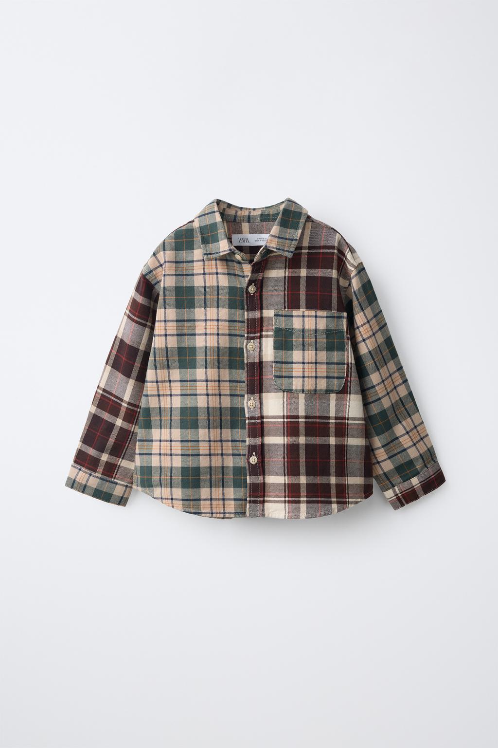 CHECK PRINT SHIRT