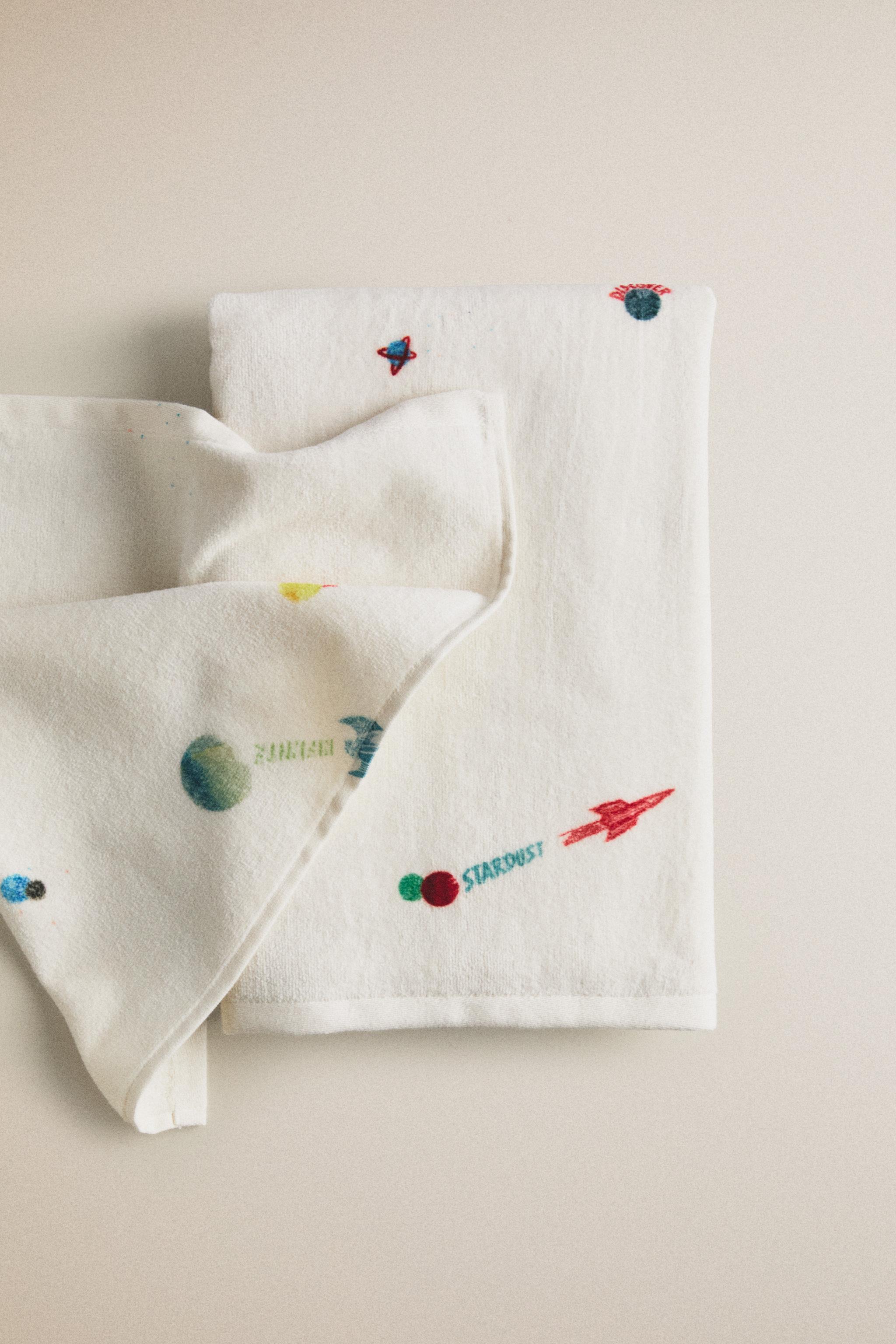 Детские полотенца Zara KIDS' PLANET BATH — фото 5