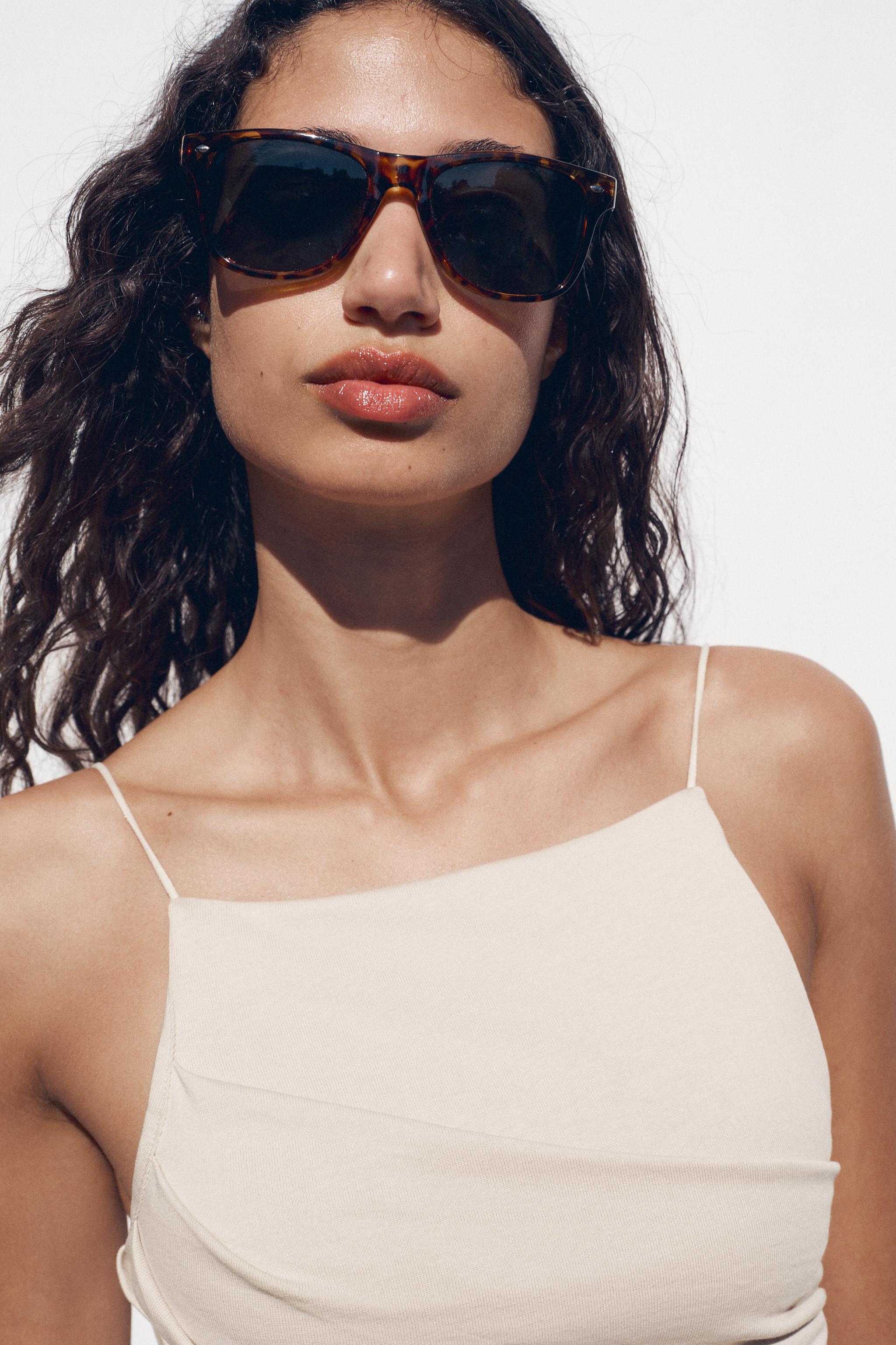 ギャザー入りストラップトップス - サンド | ZARA Japan / 日本