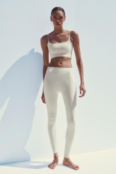 LEGGING SEAMLESS - Blanc de Zara