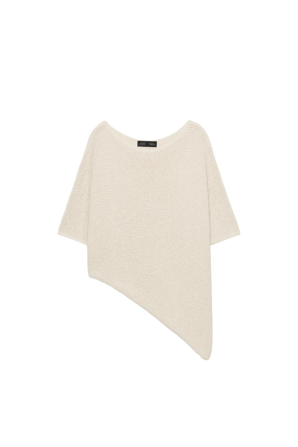 ASYMMETRIC KNIT TOP - image 3