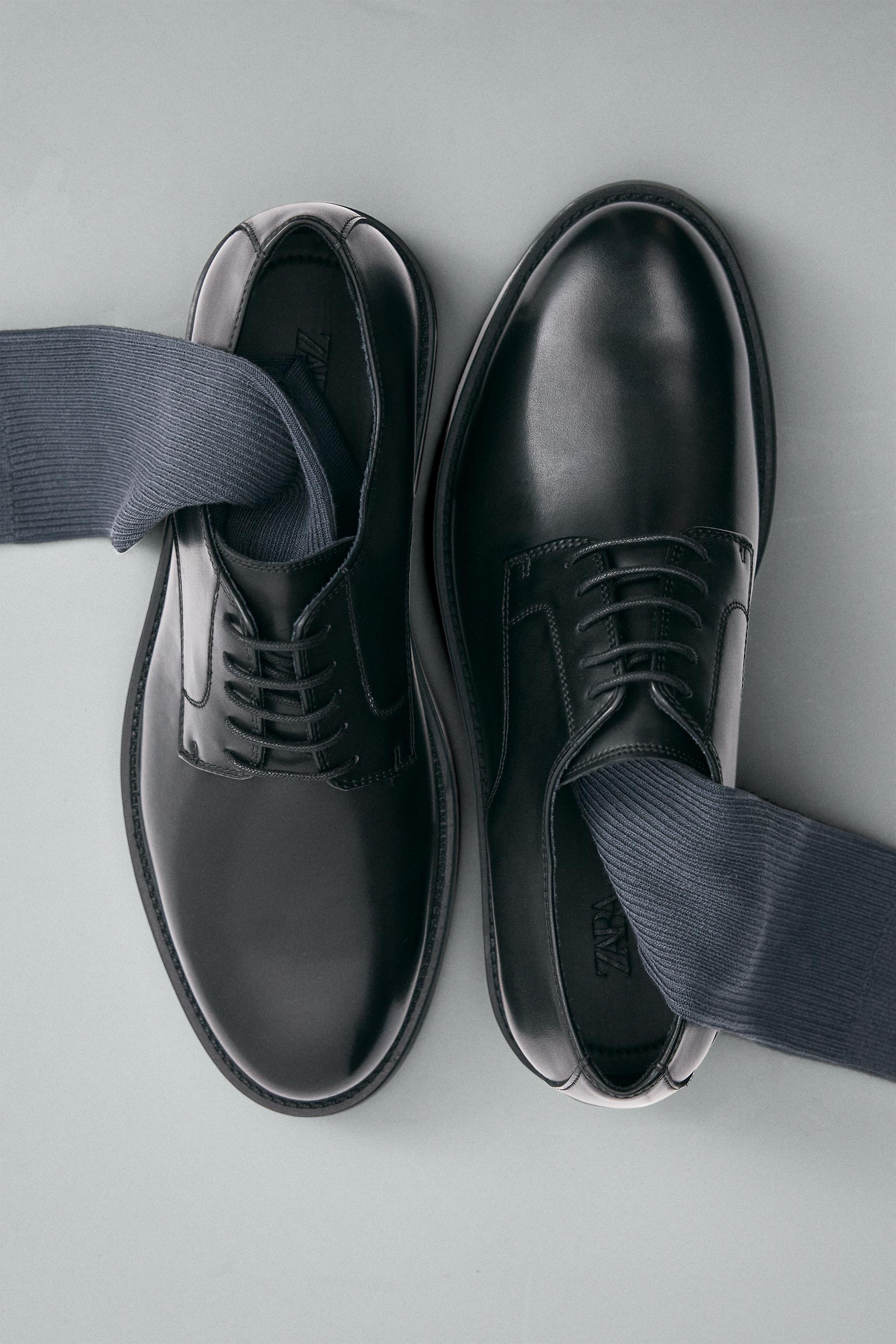ZARA 39 ローファー　レースアップシューズ レースアップシューズ #236（01002360）women（レディース）