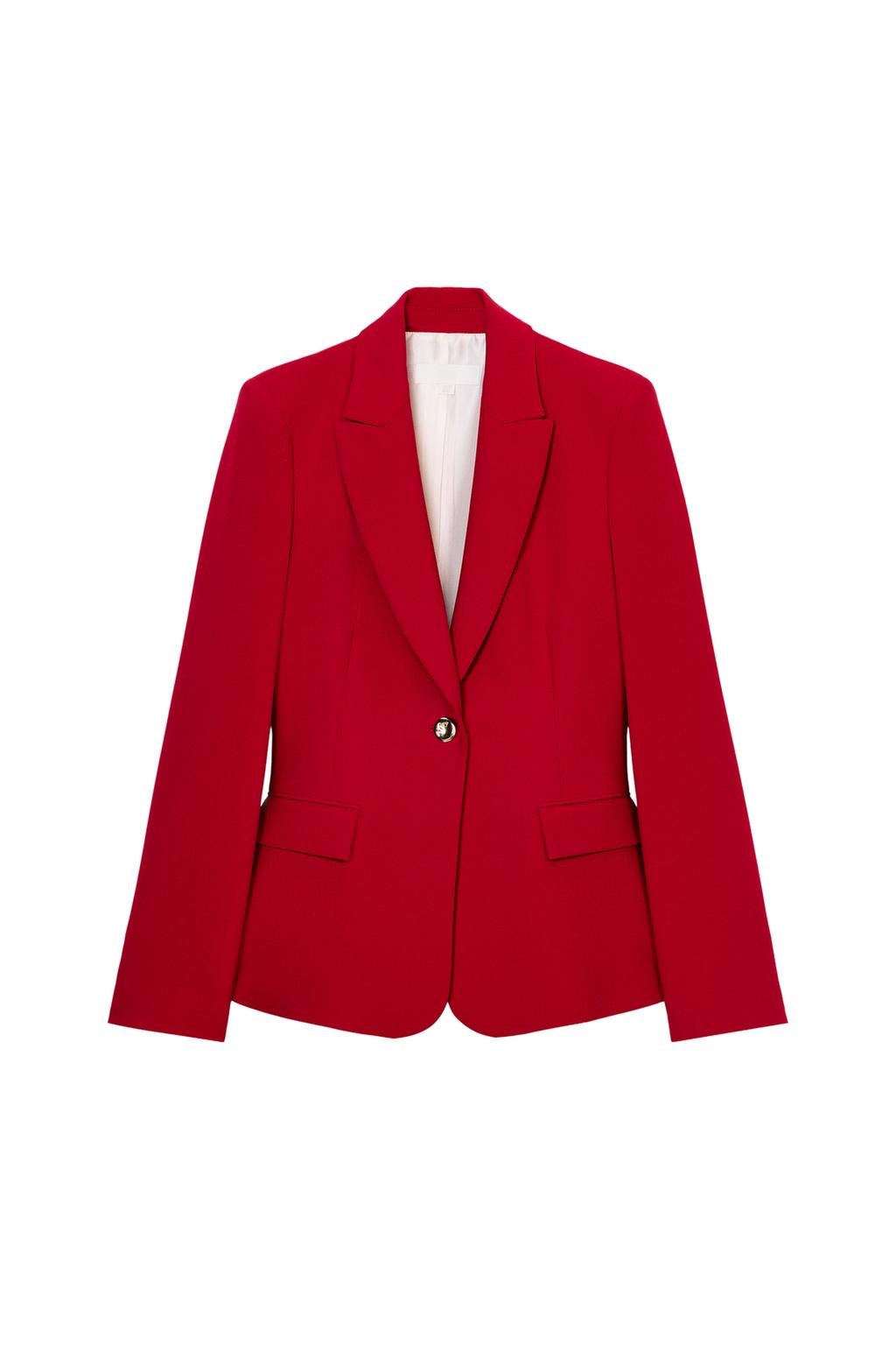 TAILORED BLAZER WITH SHOULDER PADS - image 3