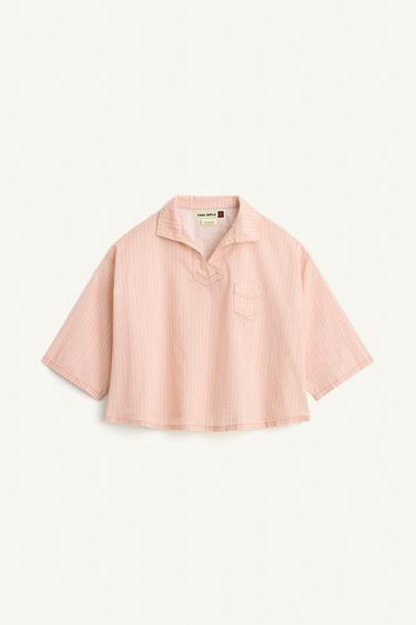 STRP SHRT - Printed by Zara