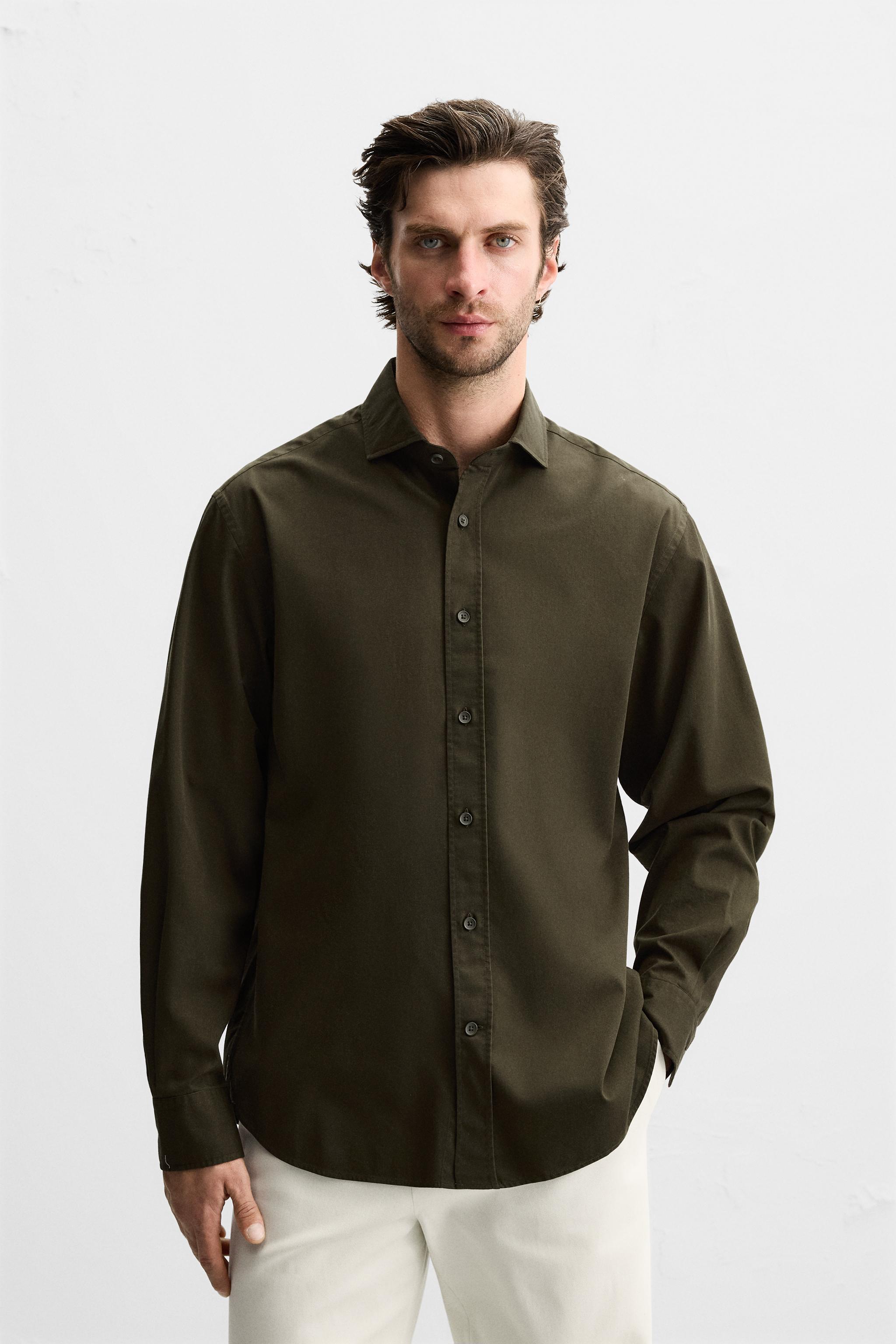COTTON - LYOCELL SHIRT