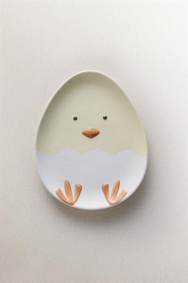 KIDS’ CHICK PORCELAIN PLATE - Multicoloured by Zara