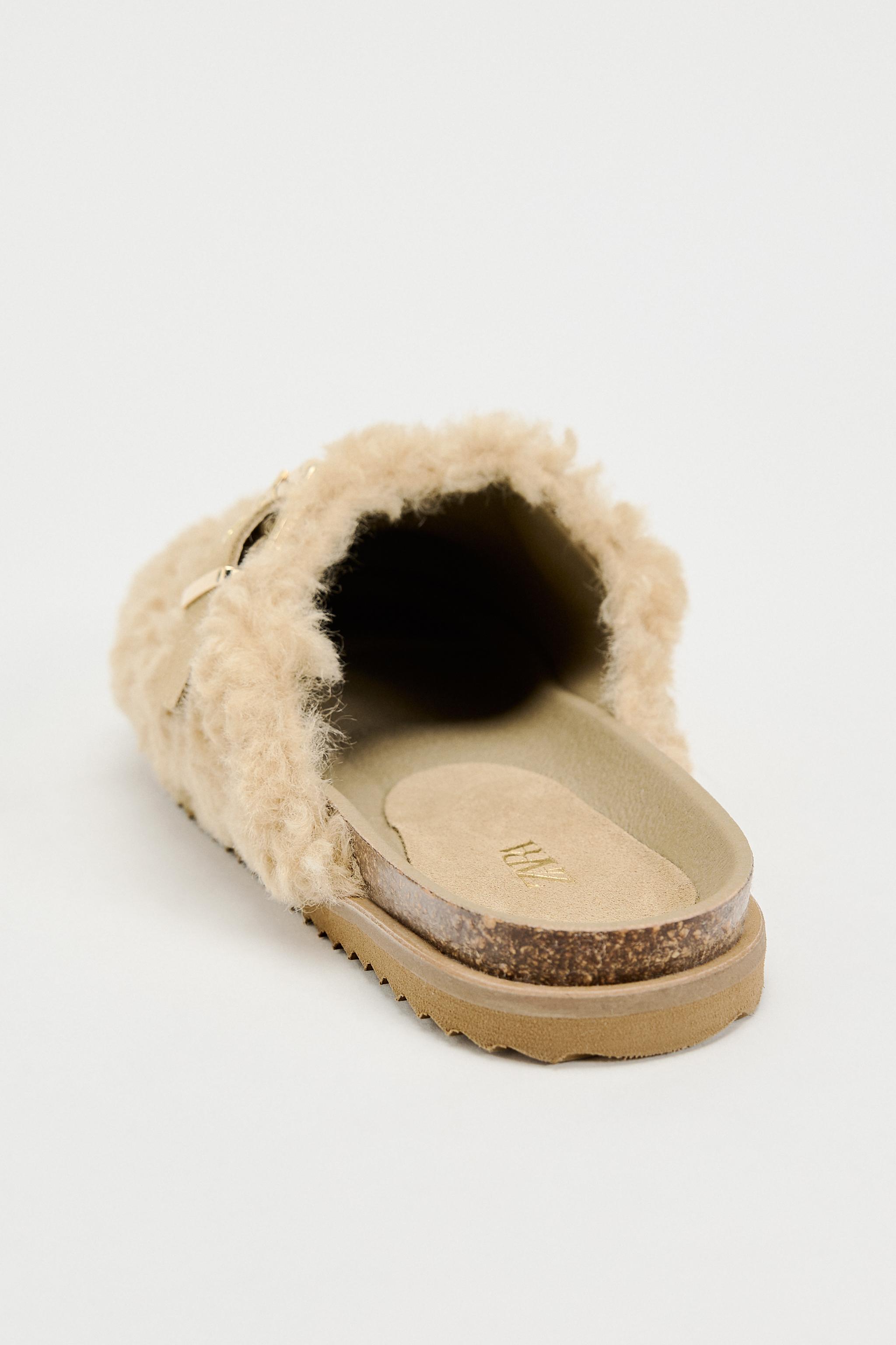 Zara discount clog slippers