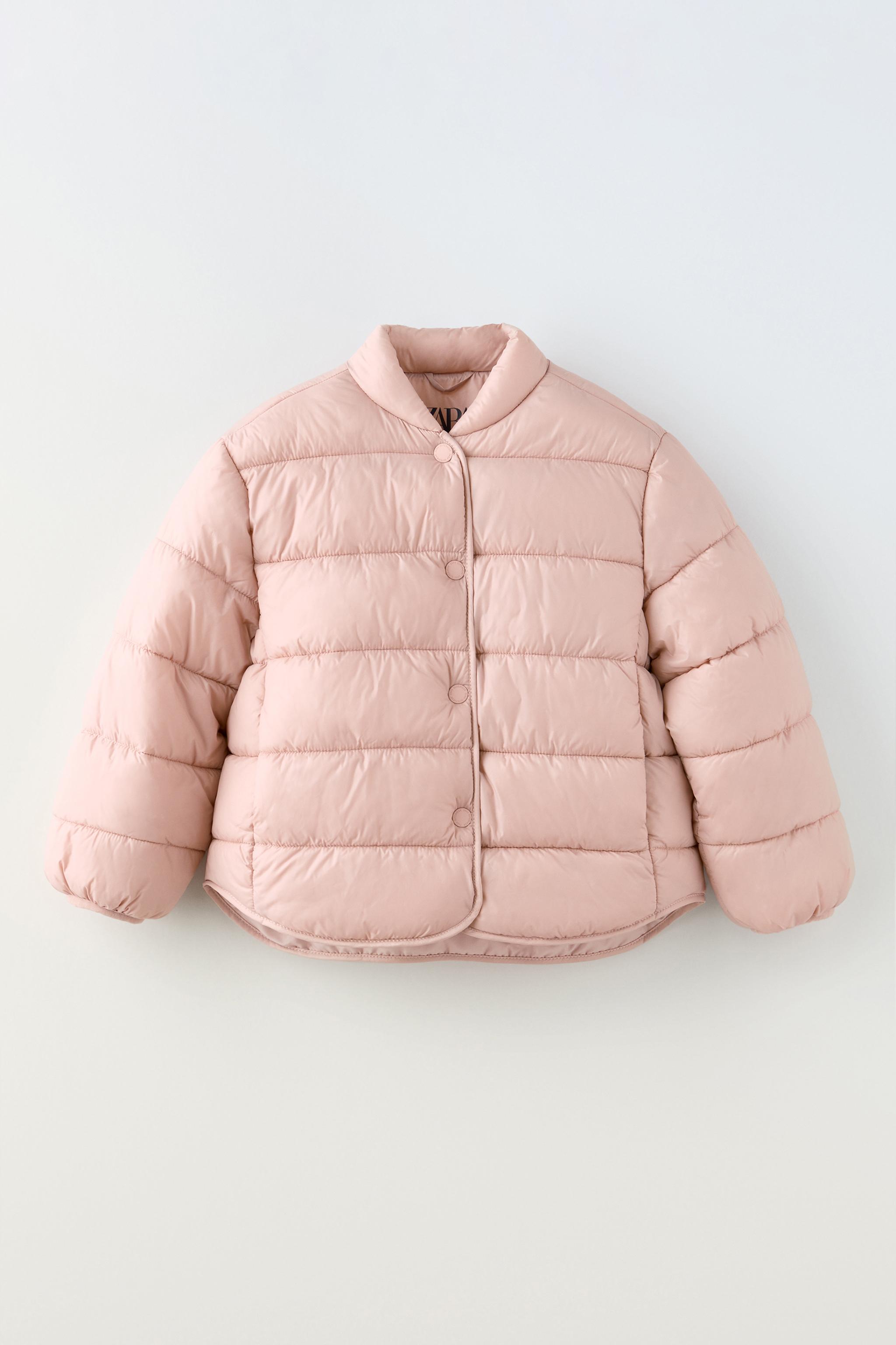 Baby pink outlet jacket zara