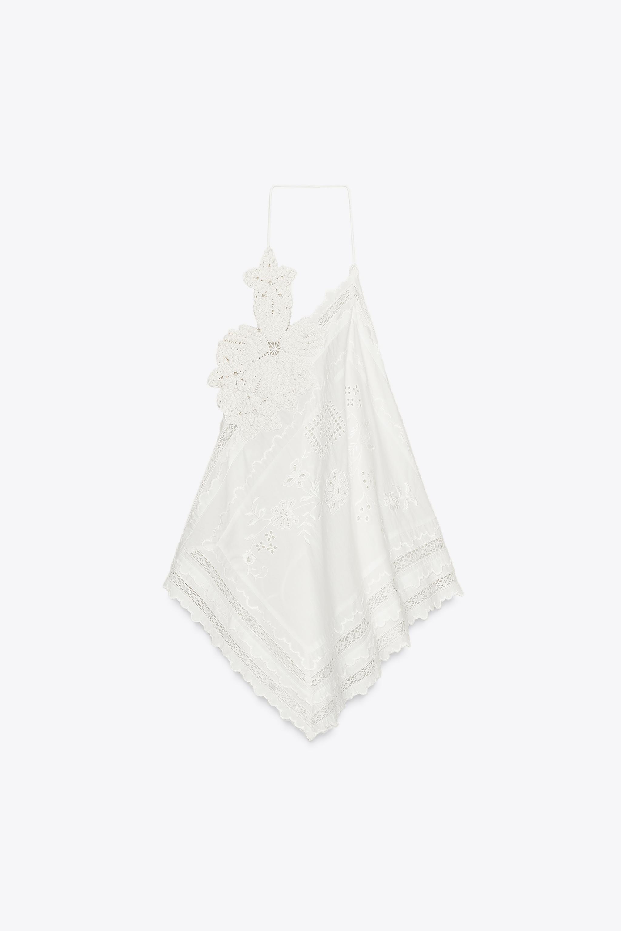 TOP ASYMÉTRIQUE FLEUR ZW COLLECTION