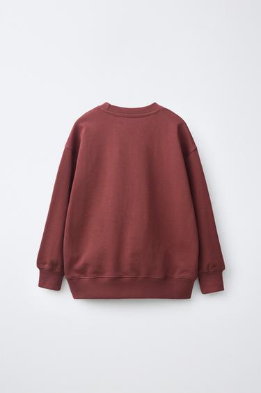 URBAN GRAPHIC SWEATSHIRT — Maroon 2