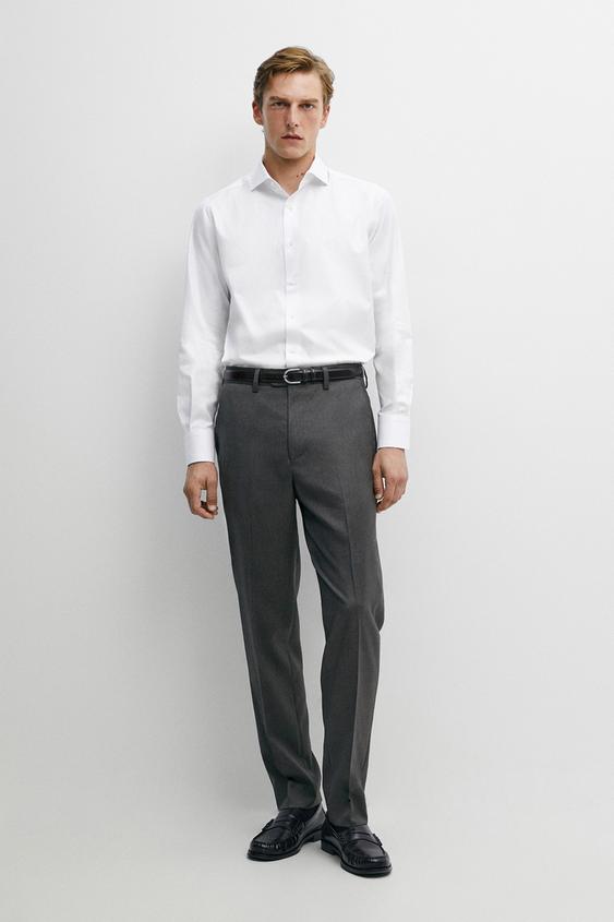 Zara 100% cotton shirt - White - Image 0