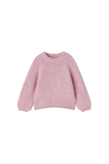HALF CARDIGAN KNIT SWEATER
