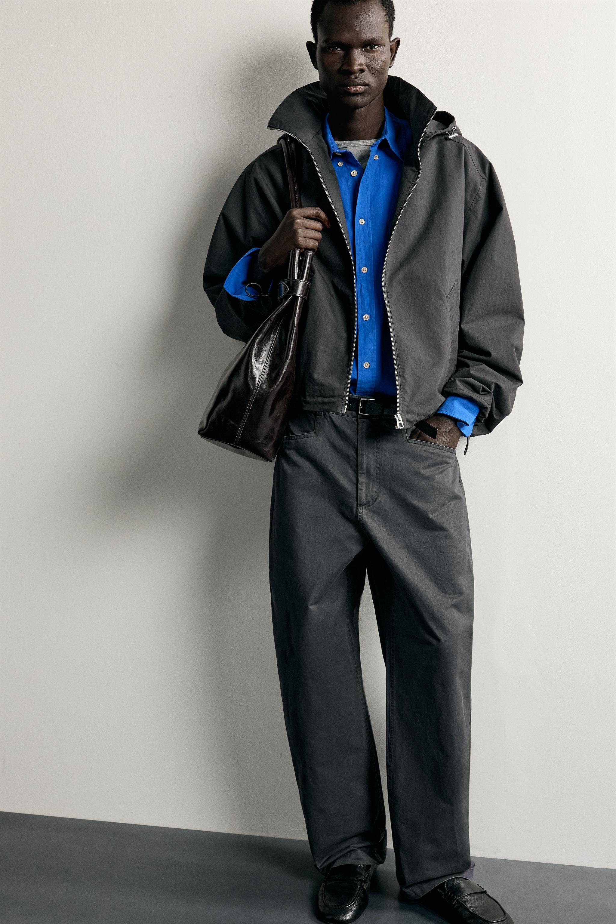 PANTALON CHINO STRAIGHT FIT DÉLAVÉ