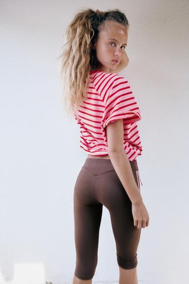 TOP AND CAPRIS SET - 146 by Zara