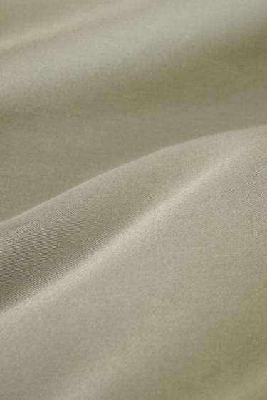 DRAP-HOUSSE SATIN | 30 CM DE HAUT (300 FILS) - Vert de Zara - Image 3