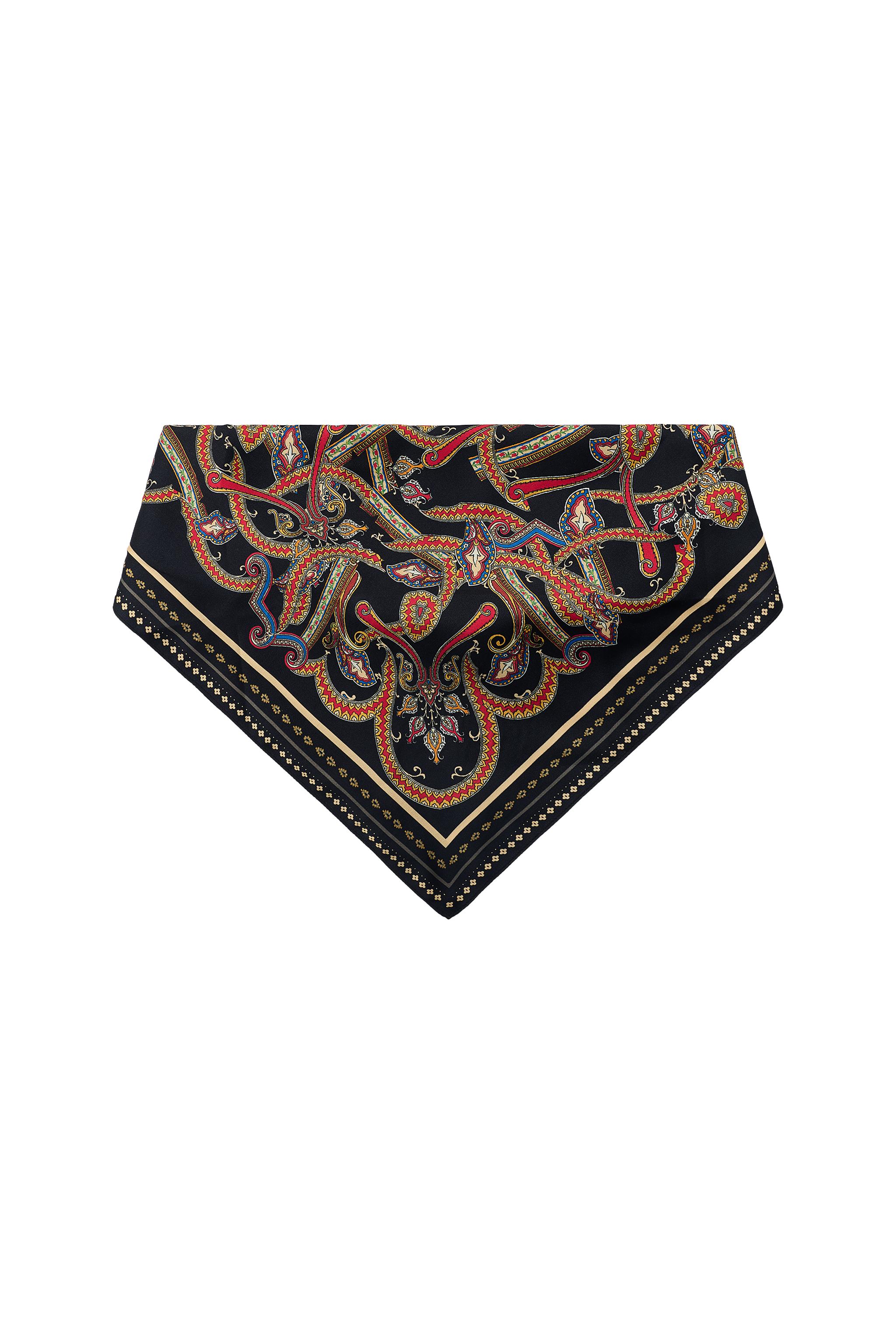 PRINTED SCARF BELT - Black | ZARA United States display picture 1