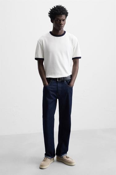 CASUAL LEATHER LOAFERS WITH TASSELS - Ecru White by Zara - Image 1