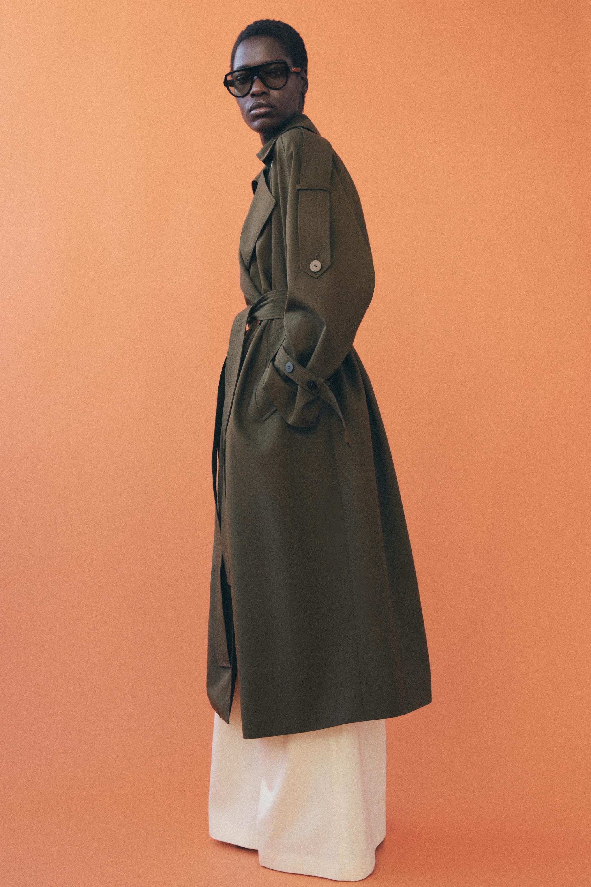 ZW COLLECTION LIMITED EDITION OVERSIZE TRENÇKOT - Görsel 2