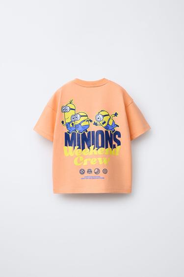 MINIONS © PRINT T-SHIRT - Orange by Zara - Image 1