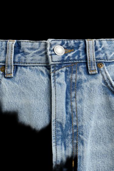 LOOSE FIT JEANS - Mid-blue by Zara