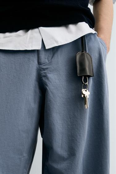PLEATED BALLOON FIT TROUSERS - Grey / Blue by Zara - Image 5