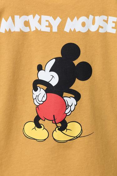 MICKEY MOUSE © DISNEY PRINTED T-SHIRT - Mustard by Zara - Image 3