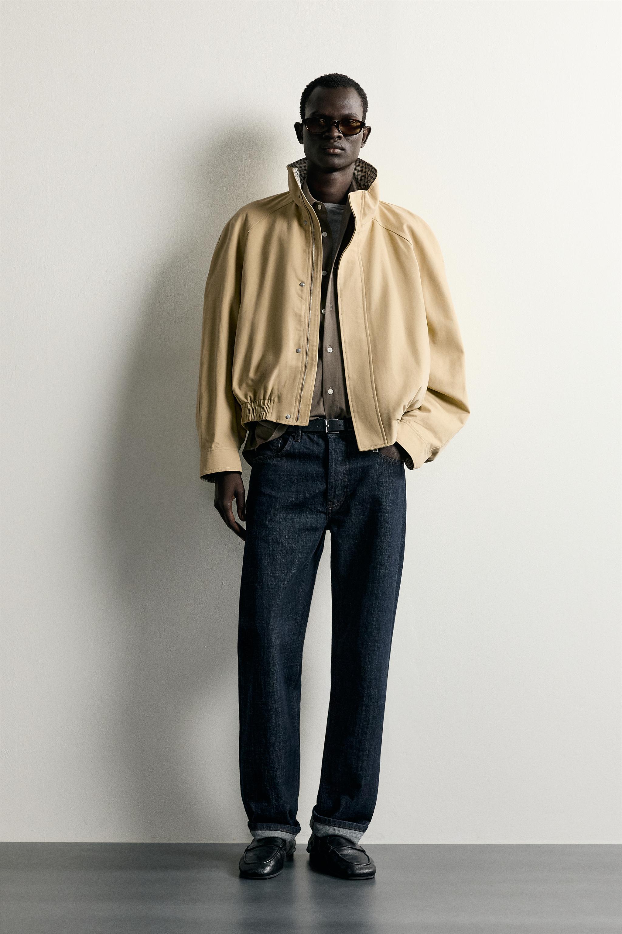 OVERSIZED COTTON CANVAS JACKET