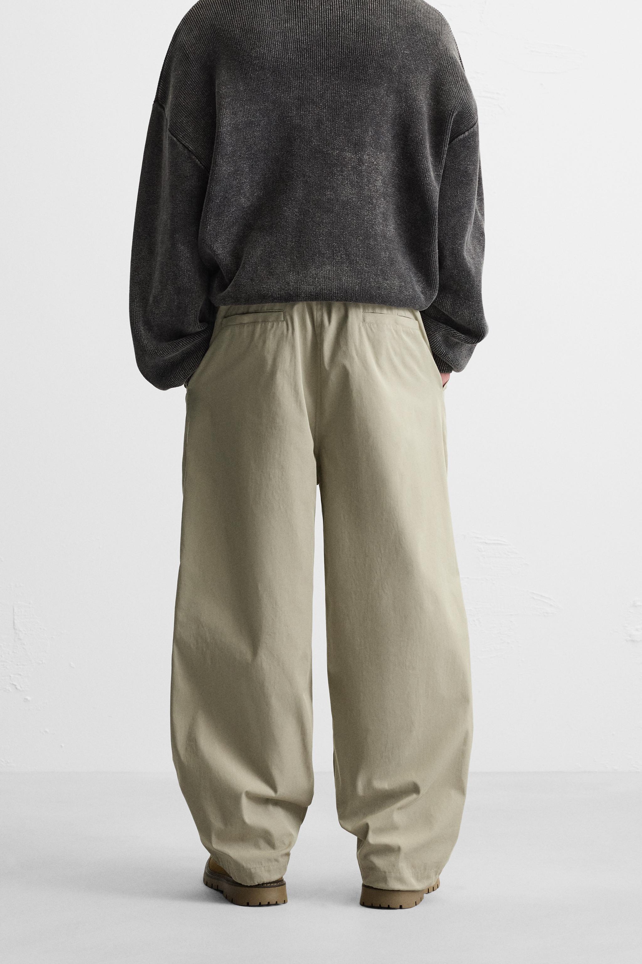 パラシュートパンツ - ブラック | ZARA Japan / 日本 パラシュートパンツ - ブラック | ZARA Japan / 日本