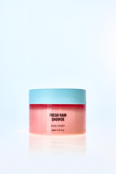 FRESH RAIN SHOWER BODY CREAM 230ML (7.78 FL. OZ). - TINTED LEATHER de Zara