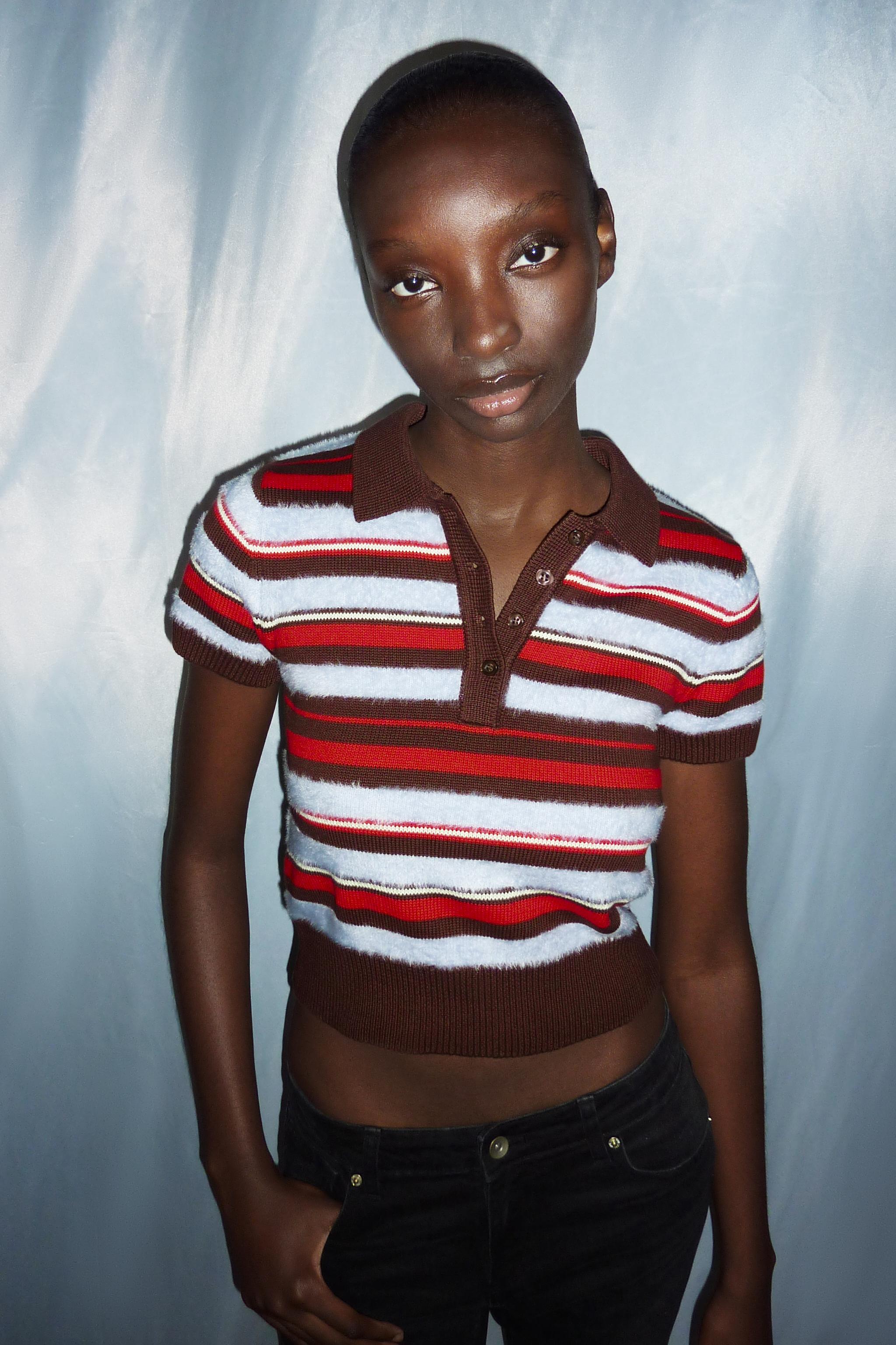 STRIPED POLO