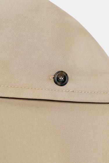 TRENCH OVERSIZE FOULARD ZW COLLECTION ÉDITION LIMITÉE - vert kaki-moyen de Zara - Image 11