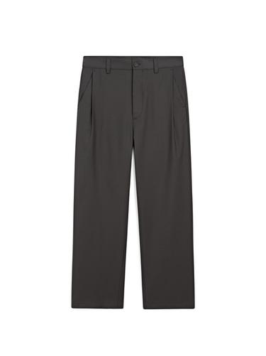 Zara Relaxed fit wool blend trousers - Steel