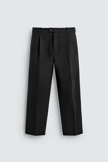 FLANEĻA BIKSES AR IELOCĒM - Melns no Zara