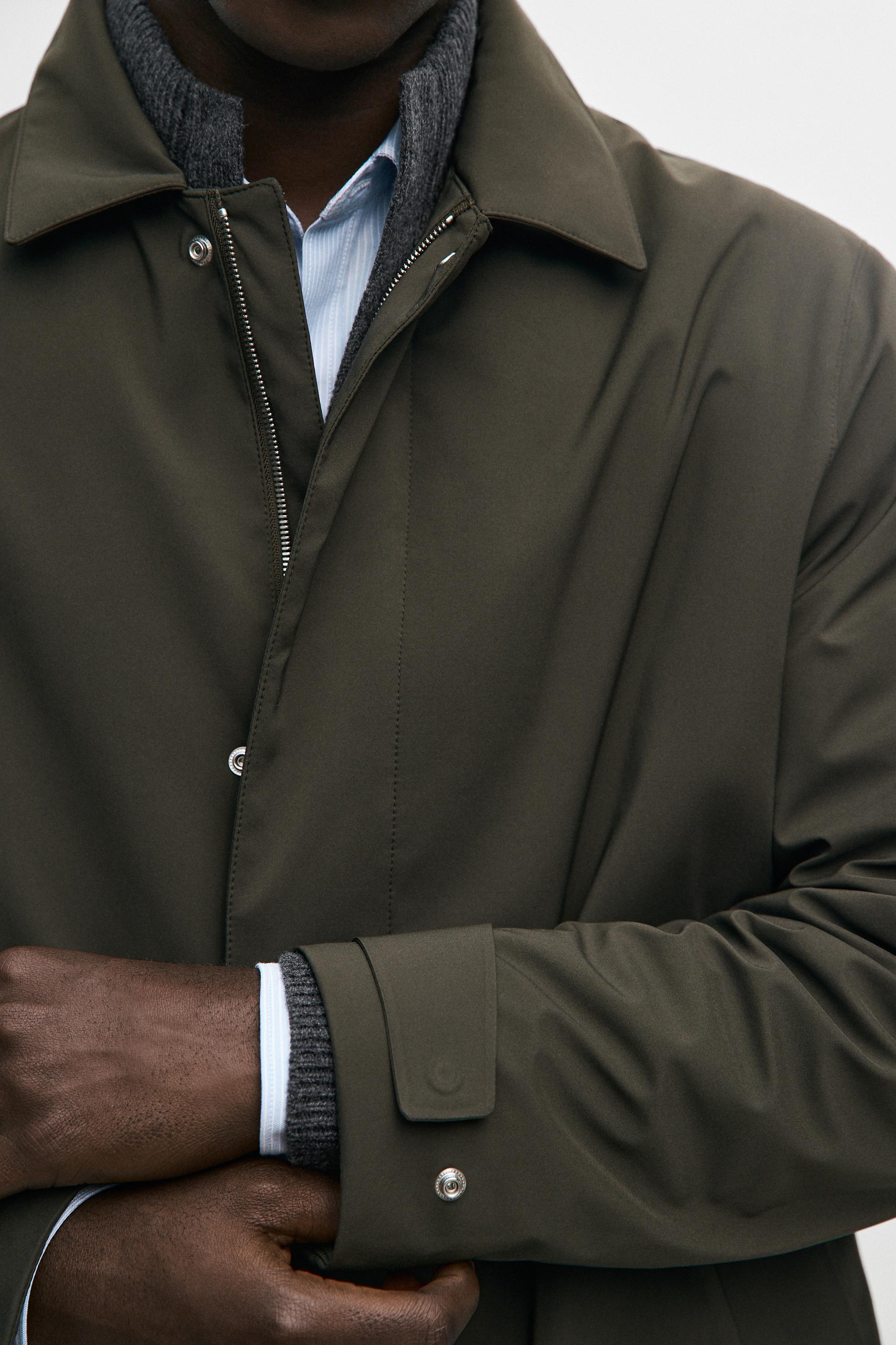 Trench tissu technique ultralight